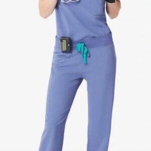 Figs Livingston Scrub Pants, Size M Tall, Color Big Sky